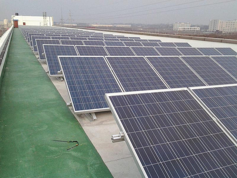 Solar First flat roof installation system