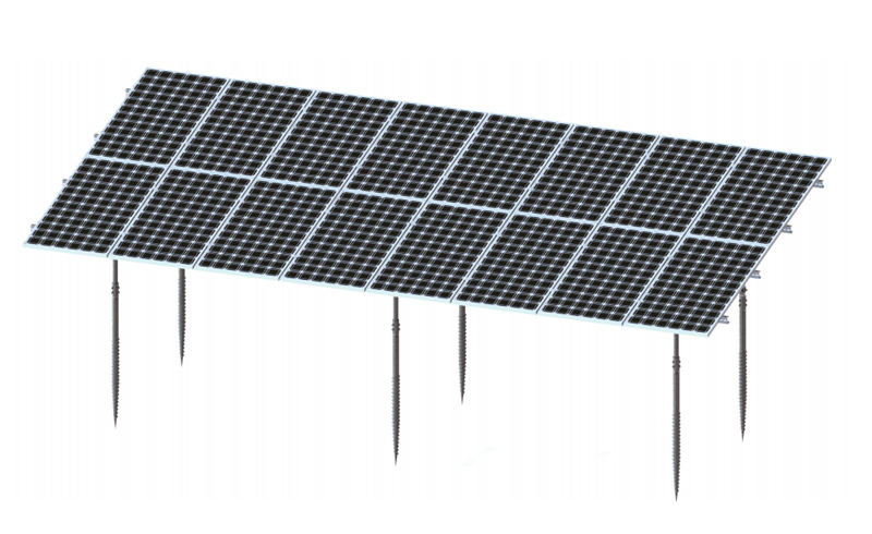 SolFirsTech C-STEEL GROUND MOUNT 1
