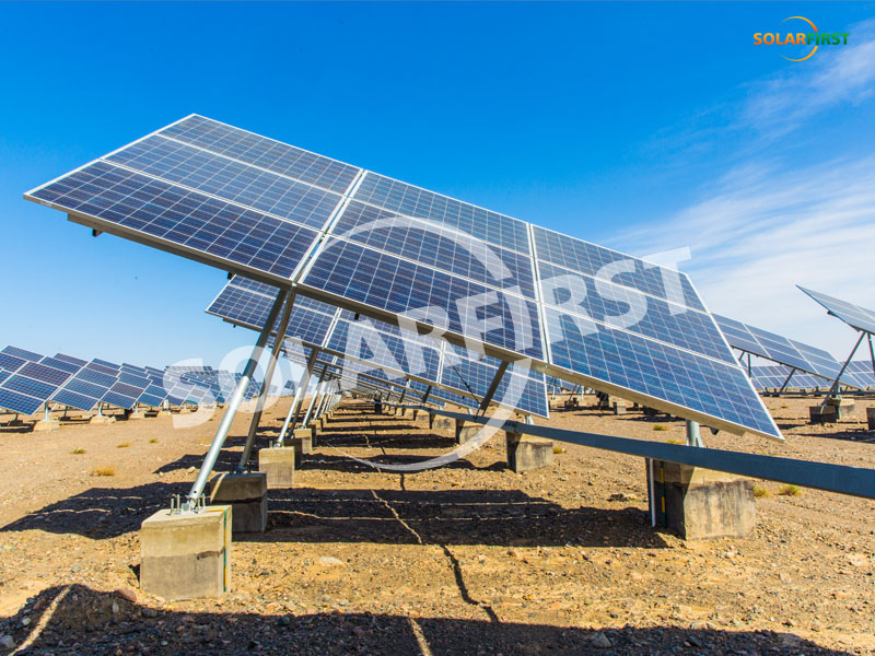 新疆ハミ 600KWp 傾斜トラッカー