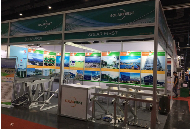 タイの展示会に参加し、SolFirsTech製品を展示